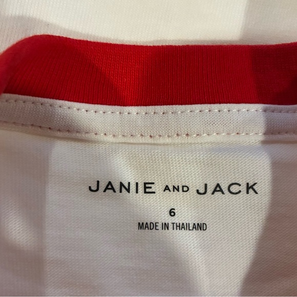 NWT-  Janie and Jack The Athletic Tee - Picture 5 of 6